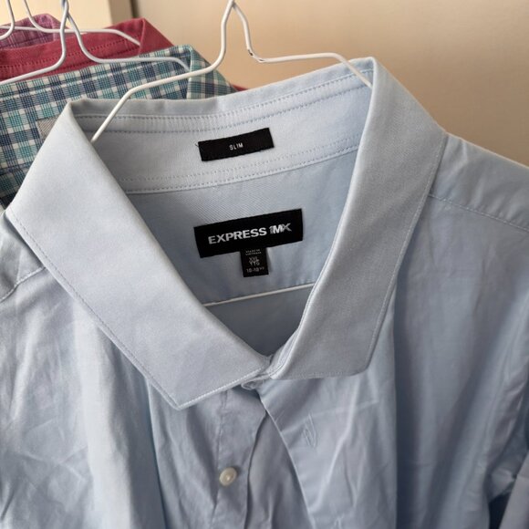 Men's Express Long Sleeve Shirts - Bundle of 9 - Picture 7 of 12